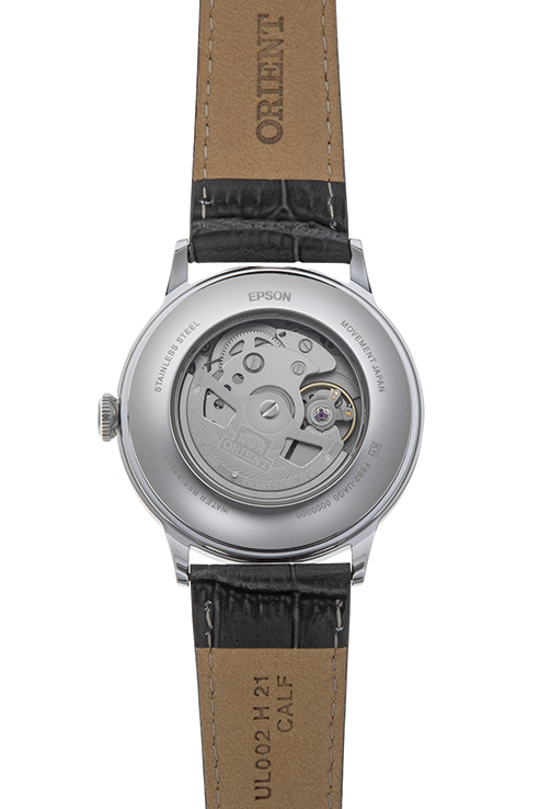 ORIENT: Mechanical Classic Watch, Leather Strap - 40.5mm (RA-AK0704N)