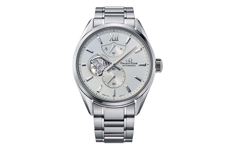 ORIENT STAR: Mechanical Contemporary M34 Watch, Metal Strap - 40.0mm (RE-BY0011S)