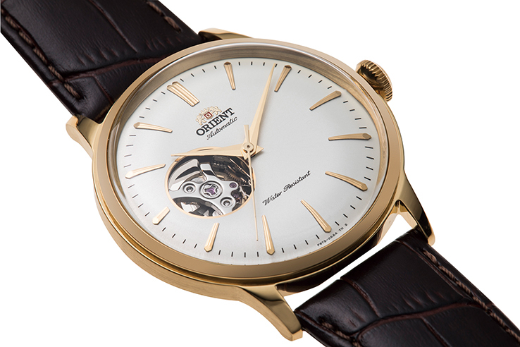 ORIENT: Mechanical Classic Watch, Leather Strap - 40.5mm (RA-AG0003S)