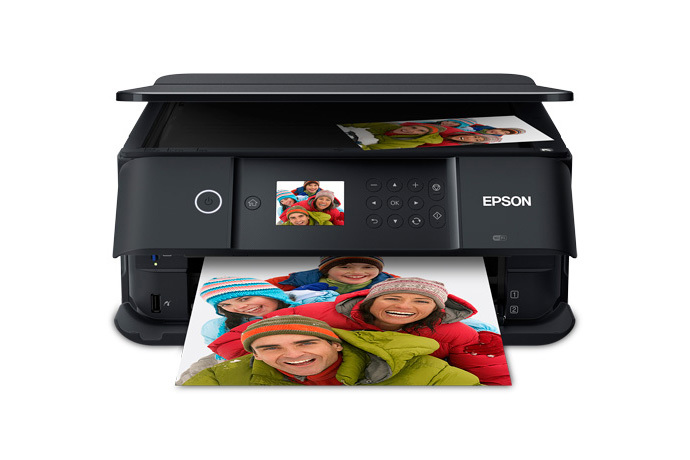 Epson - Expression Premium XP-6100 Wireless All-in-One Inkjet Printer - Black