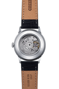 ORIENT: Mechanical Classic Watch, Leather Strap - 38.4mm (RA-AC0M03S)