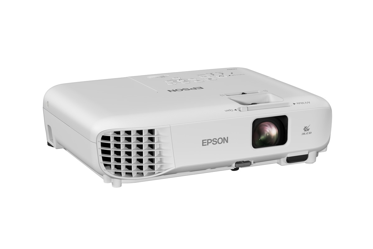 Epson EB-W05 WXGA 3300 Lumens Projector White