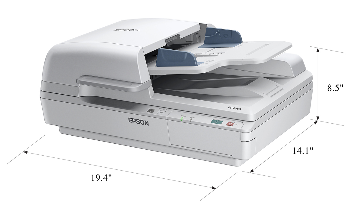 Epson Workforce Ds 6500 Flatbed Document Scanner With Duplex Adf