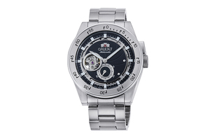 ORIENT: Ceas mecanic Revival, curea din metal – 40,8 mm (RA-AR0201B)