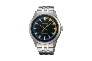ORIENT: Quartz Contemporary Watch, Metal Strap - 43.0mm (QC0U005F)