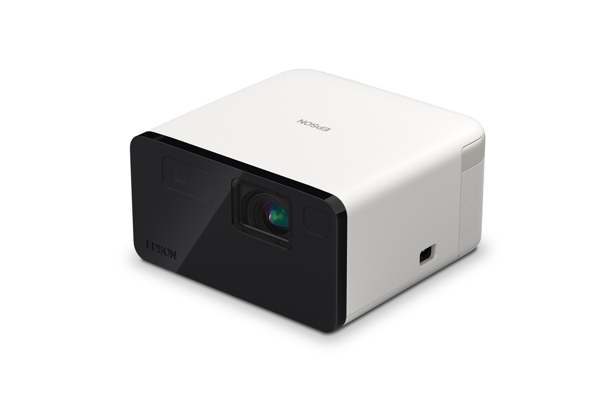 Epson EpiqVision Mini EF21 Portable Smart Laser Projector – Diamond White