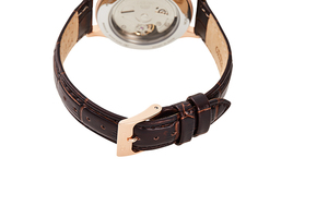 ORIENT: Mechanical Contemporary Watch, Leather Strap - 35.6mm (RA-AG0023Y)