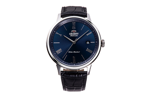 ORIENT: Mechanical Contemporary Watch, Leather Strap - 42.4mm (RA-AC0J05L)
