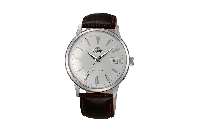 ORIENT: Mechanical Classic Watch, Leather Strap - 40.5mm (AC00005W)