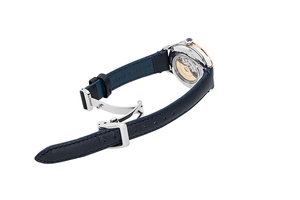 ORIENT STAR: Klasyczny zegarek mechaniczny, skórzany pasek — 30,5 mm (RE-ND0014L) Limitowana edycja