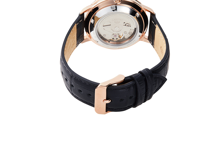 RA-AR0103B | ORIENT: Mechanical Contemporary Watch, Leather Strap 