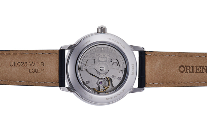ORIENT: Mechanical Contemporary Watch, Leather Strap - 36.5mm (RA-AK0006L)