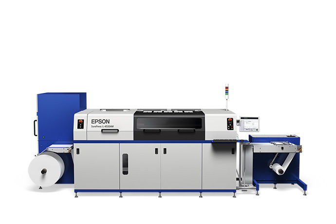 Prensa Digital para Etiquetas Epson SurePress L-4533AW