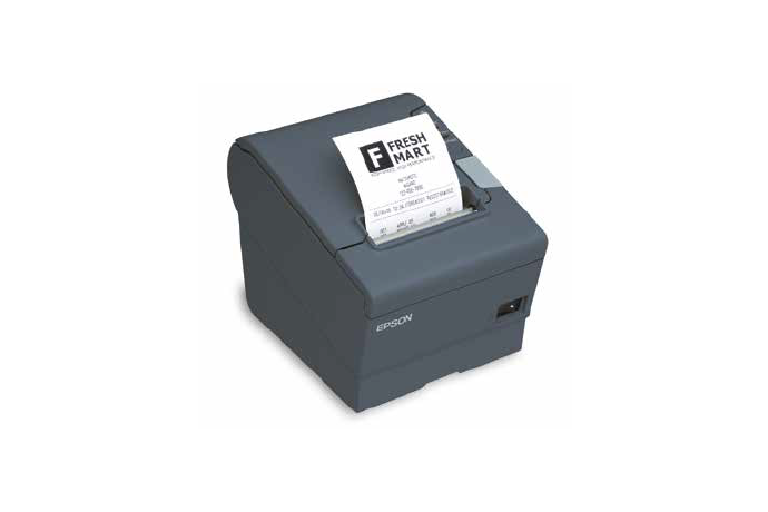 708.7 inches/minute Parallel Epson C31CA85814 TM-T88v Direct Thermal Line Printer USB Cool White Wired 