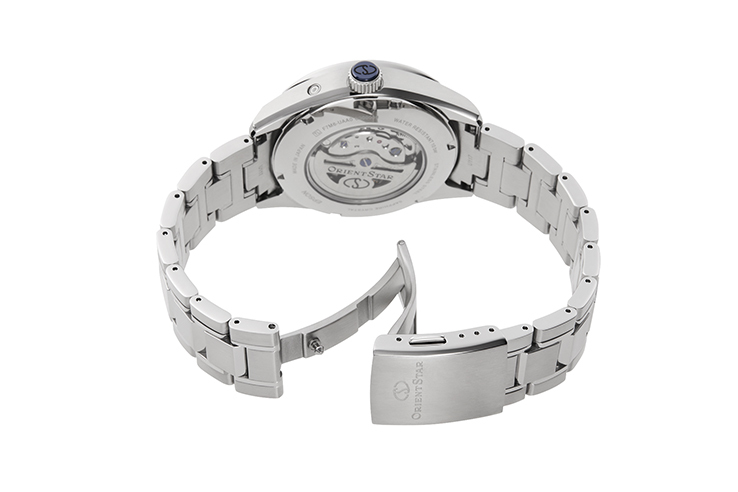 ORIENT STAR: Mechanische Modern Uhr, Metall Band - 41.0mm (RE-AY0002S)