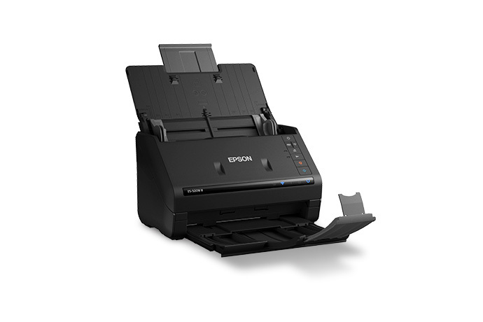 WorkForce ES-500W II Wireless Duplex Desktop Document Scanner - Certified ReNew