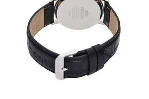 RA-KV0404B | ORIENT: Quartz Classic Watch, Leather Strap