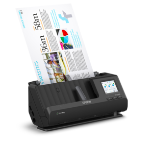 Epson WorkForce ES-C380W Wi-Fi Portable Sheet-fed Document Scanner