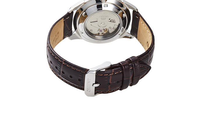 ORIENT: Mechanical Contemporary Watch, Leather Strap - 40.8mm (RA-AC0017S)