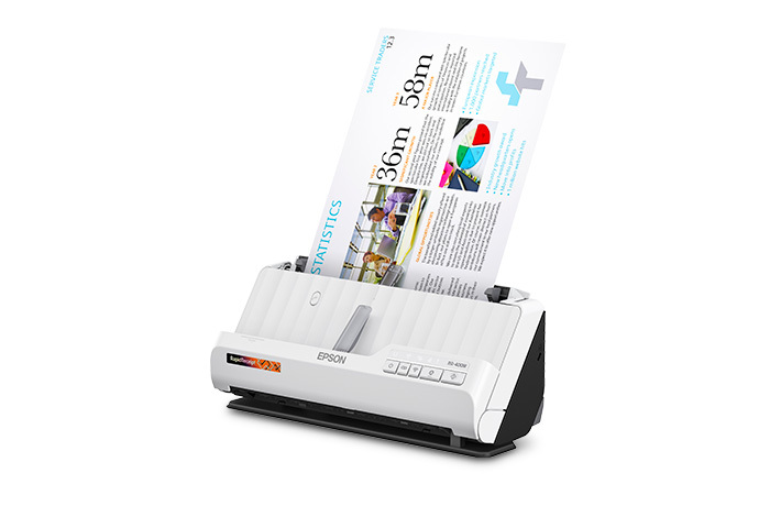 RapidReceipt<sup>&reg;</sup> RR-400W Wireless Compact Desktop Receipt and Document Scanner