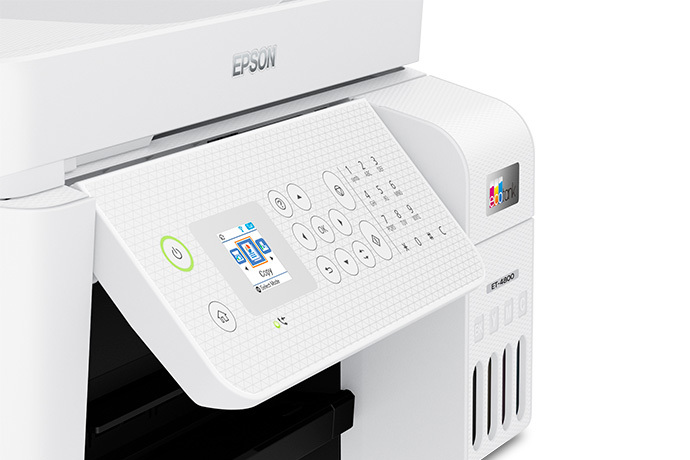 Epson EcoTank ET 4800 Stampante Multifunzione Inkjet Wi-Fi 4 Cartucce ADF