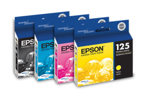 Epson 125, Black Ink Cartridge | Epson Canada