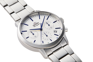 ORIENT: Quartz Contemporary Watch, Metal Strap - 40.4m (RA-KV0302S)