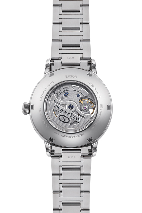 ORIENT STAR: Mechaniczny Klasyczny Zegarki, Metalowy Pasek - 41.0mm (RE-AY0103L)