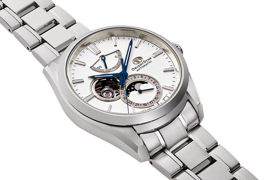 ORIENT STAR: Mechanical Contemporary Watch, Metal Strap - 41.0mm (RE-AY0002S)