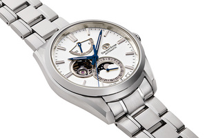 ORIENT STAR: Mecánico Contemporary Reloj, Metal Correa - 41.0mm (RE-AY0002S)