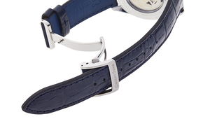 ORIENT STAR: Mechanical Contemporary Watch, Leather Strap - 41.0mm (RE-AV0111L)
