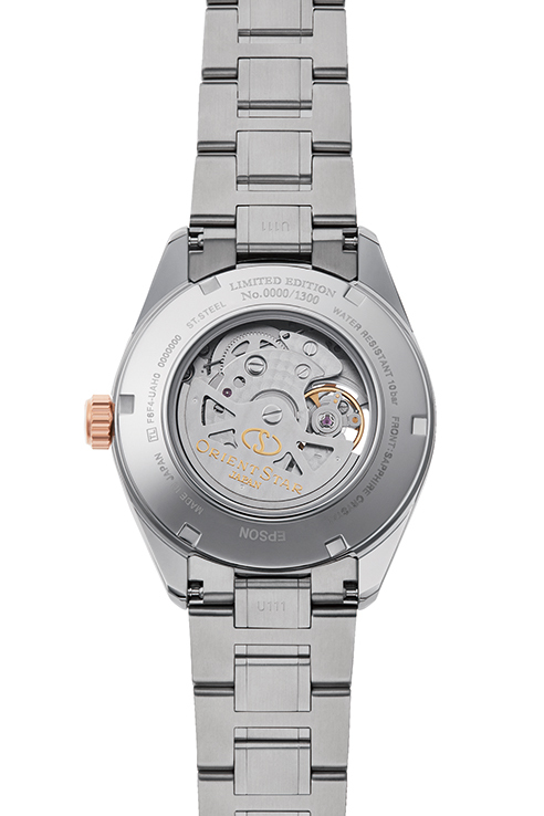ORIENT STAR: Mecánico Contemporary Reloj, Metal Correa - 41.0mm (RE-AV0116L) Limitado