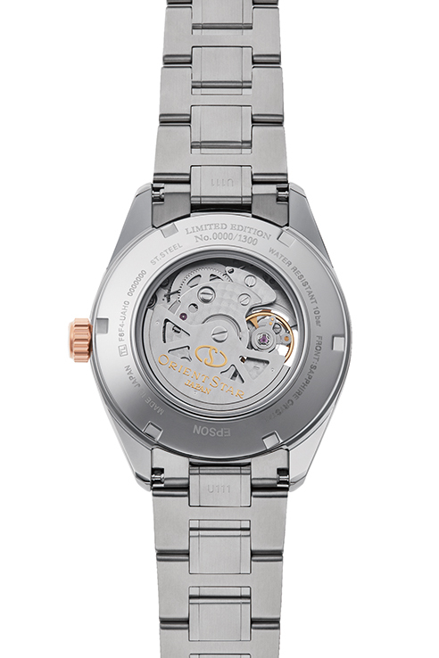 ORIENT STAR: Mechaniczny Nowoczesny Zegarki, Metalowy Pasek - 41.0mm (RE-AV0116L) Ograniczony