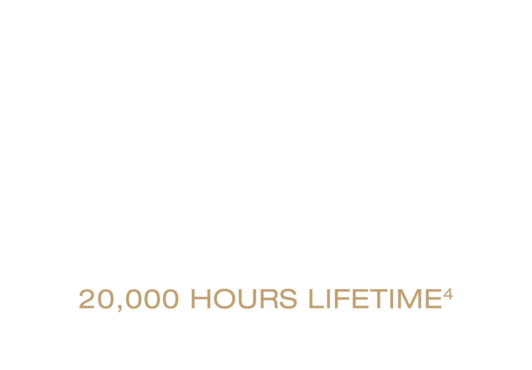 True Multi-Array Diode Laser Light Source | 20,000 Hours Lifetime⁴
