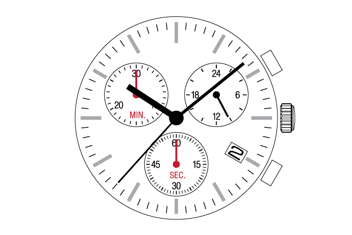 MUSCLE MOVEMENT  Chronograph  VR34