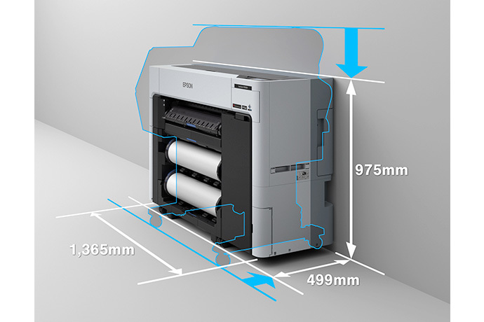SCP6570EDR, Impresora Fotográfica SureColor P6570DE de Doble Rollo y  Formato Ancho de 24”, Gran Formato, Impresoras, Para el trabajo