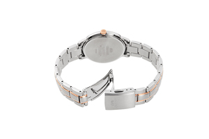 ORIENT: Quartz Classic Watch, Metal Strap - 34.3mm (RA-KB0001S)