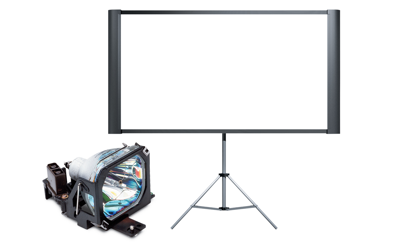 Epson Portable Projection Screen, Epson PowerLite replacement projector lamp