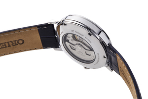 ORIENT: Mechanical Classic Watch, Leather Strap - 41mm (RA-AG0011L)