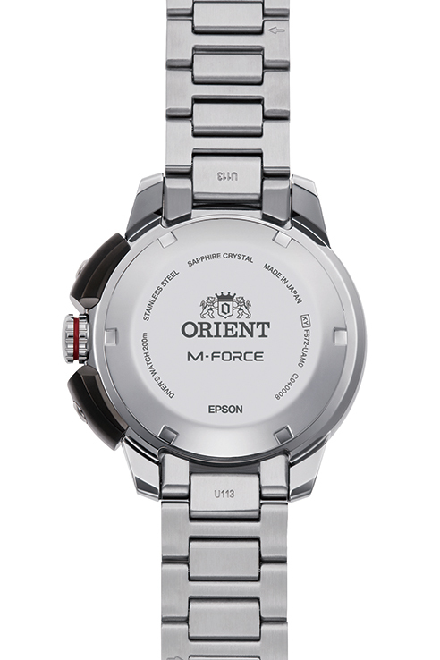 ORIENT: Mechanical Sports Watch, Metal Strap - 45.0mm  (RA-AC0L01B)