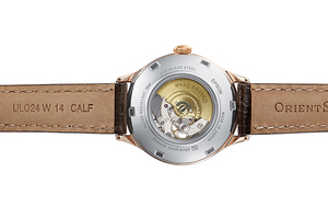 Orient Star: Mecánico Clásico Reloj, Metal Correa - 38.5mm (AF02003W)