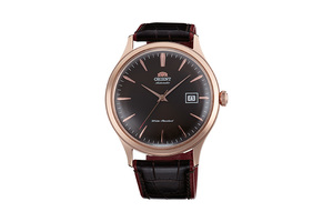 ORIENT: Mechanical Classic Watch, Leather Strap - 42.0mm (AC08001T)