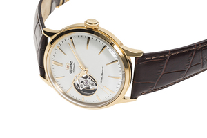 ORIENT: Mechanical Classic Watch, Leather Strap - 40.5mm (RA-AG0003S)
