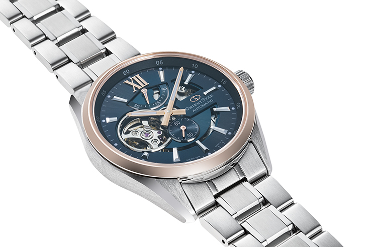 ORIENT STAR: Mechanical Contemporary Watch, Metal Strap - 41.0mm (RE-AV0120L) Limited