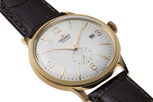 ORIENT: Mechanical Classic Watch, Leather Strap - 40.5mm (RA-AP0004S)