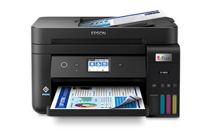 EcoTank ET-4850 Wireless Colour All-in-One Cartridge-Free Supertank Printer with Scanner, Copier, Fax, ADF and Ethernet