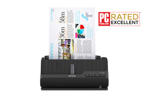 WorkForce ES-C320W Wireless Compact Desktop Document Scanner with Auto Document Feeder