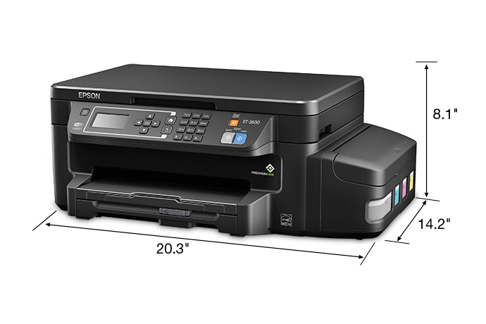 C11CF73201 | Epson Expression ET-3600 EcoTank All-in-One Supertank ...