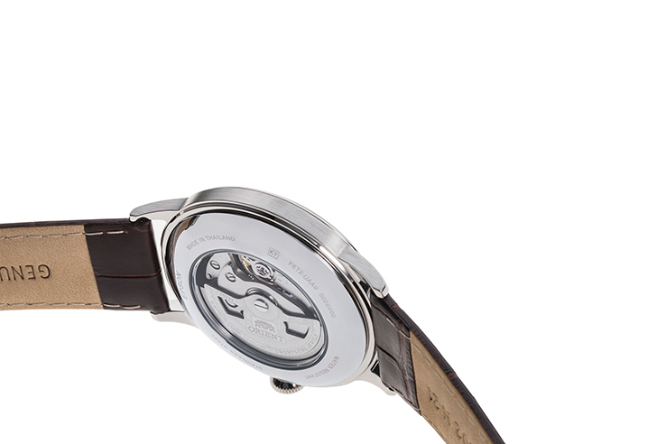 ORIENT: Mechanical Classic Watch, Leather Strap - 40.5mm (RA-AG0002S)