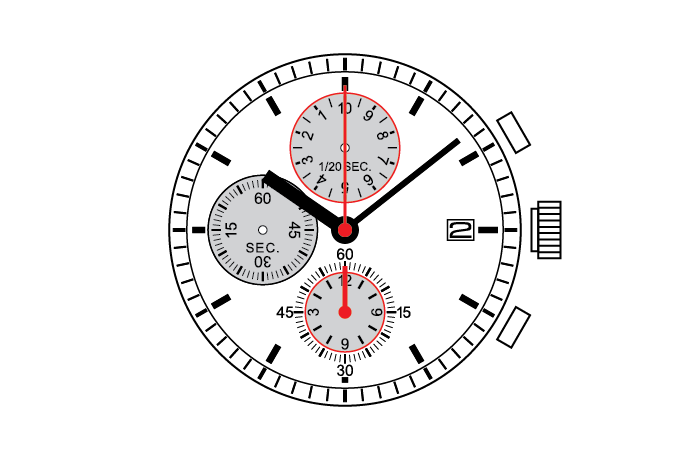 Center Chronograph  YM9G